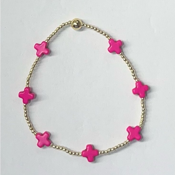 Gold beaded bracelets - Picture 6 of 14